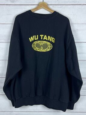 Wu Wear Wu Tang Vintage Loud Records Era Embroidered Sweatshirt 90s Mens XL